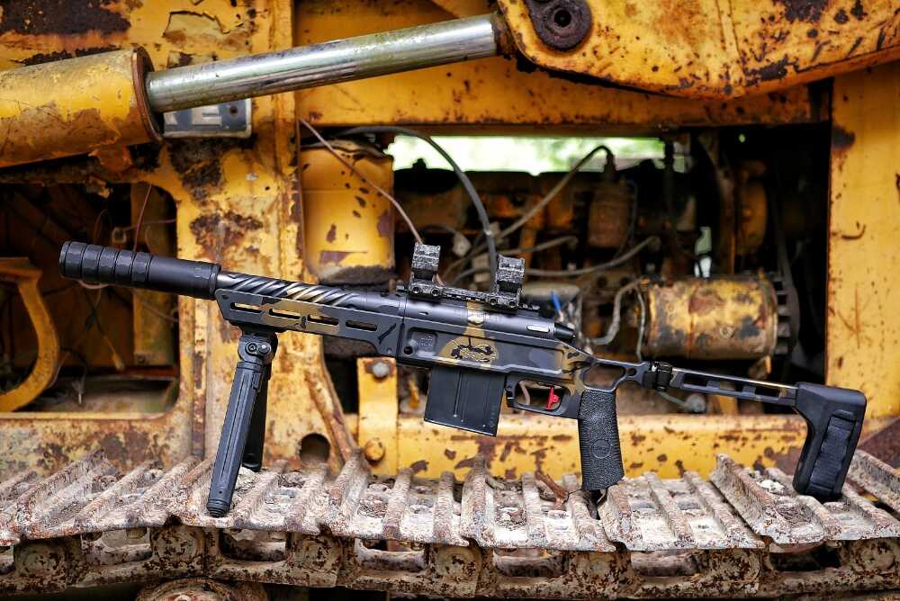 Black Collar Arms Forged Carbon Fiber Components