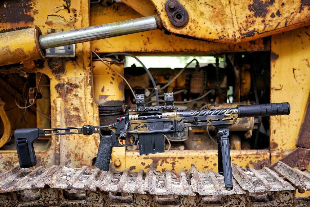 Black Collar Arms Forged Carbon Fiber Components