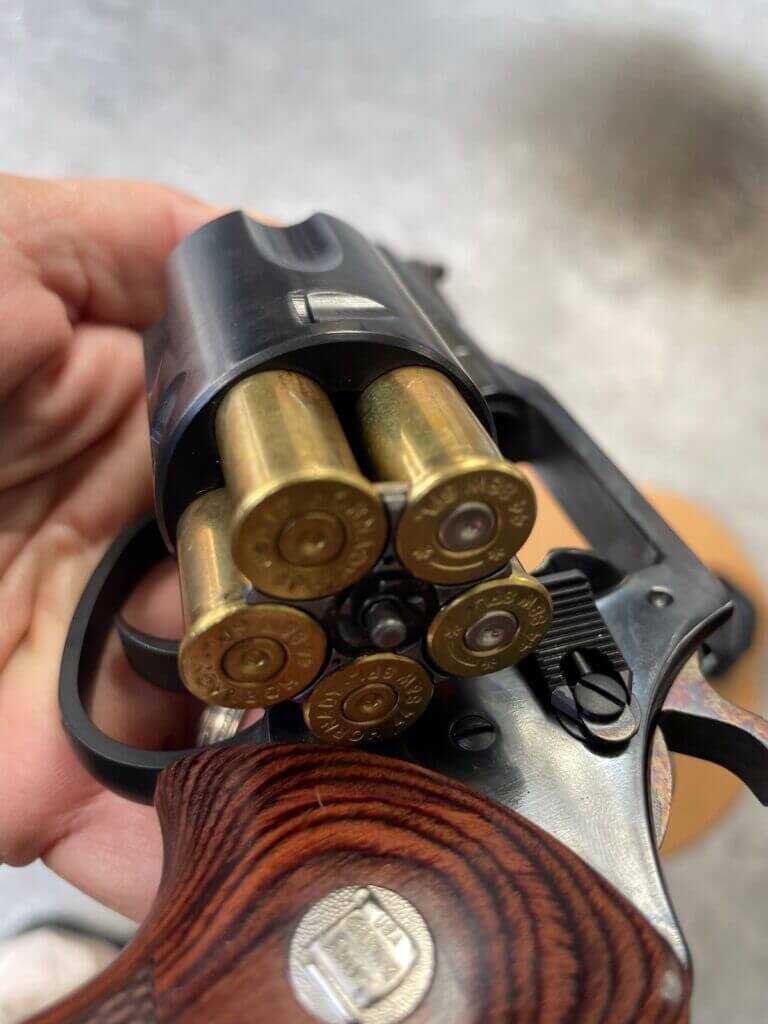 ejecting shells from a charter arms bulldog classic