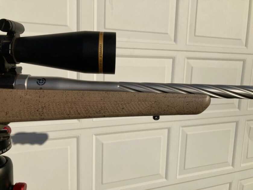 Preferred Barrel Blanks barrel in a 750 taperless contour precision rifle build