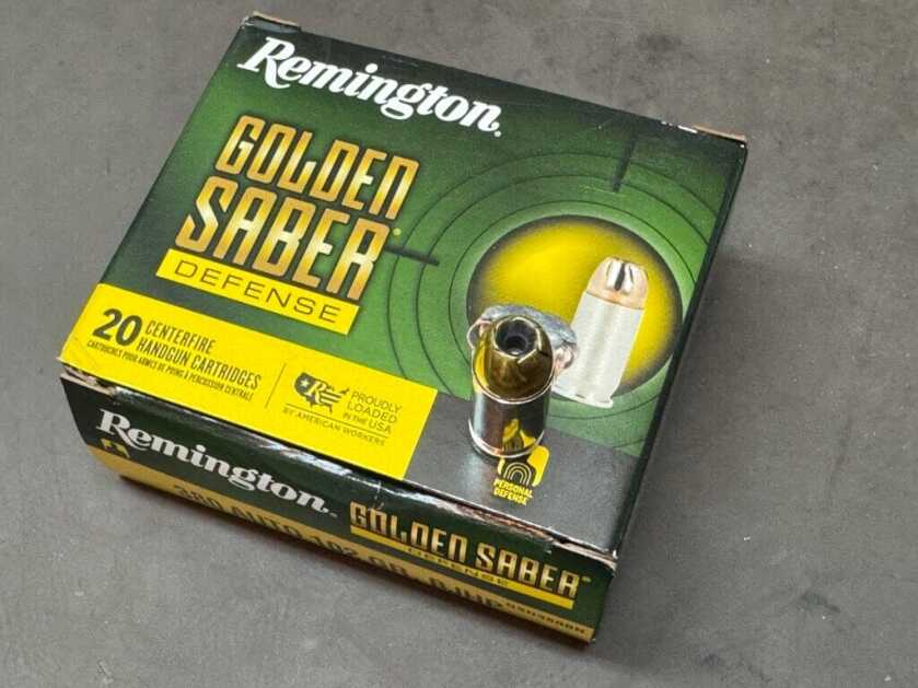 Remington Golden Saber Box