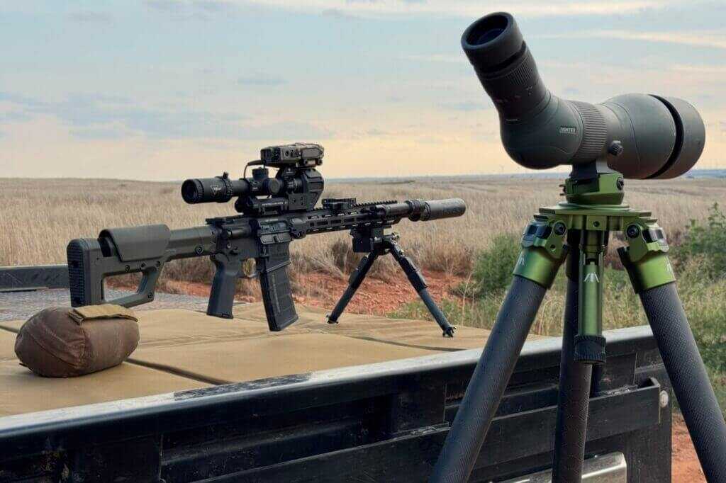 gun by scope