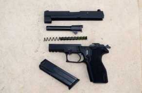 Field stripping is exceptionally easy and requires no tools.