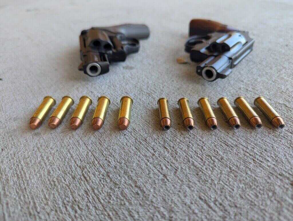 .38 special and .32 H&R magnum ammo