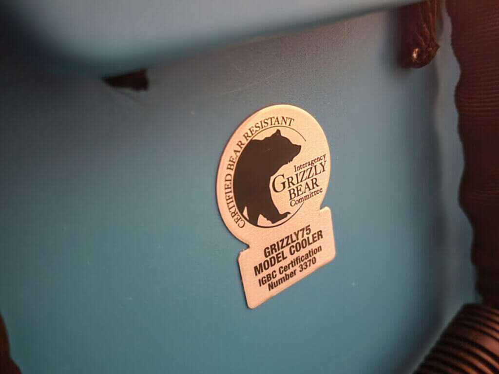 proof of testing label