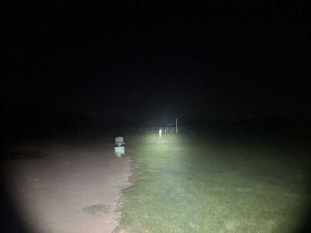 SIG FOXTROT EDC Full-Size beam at 75 yards