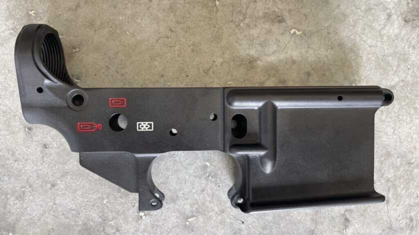 HK416-spec buffer tube with drain holes and bearing to reduce stock rattle