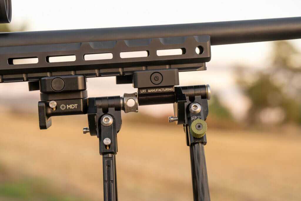 Side-by-side comparison of LRT Fat Trimmer and MDT base showing height change and 3.5 oz savings