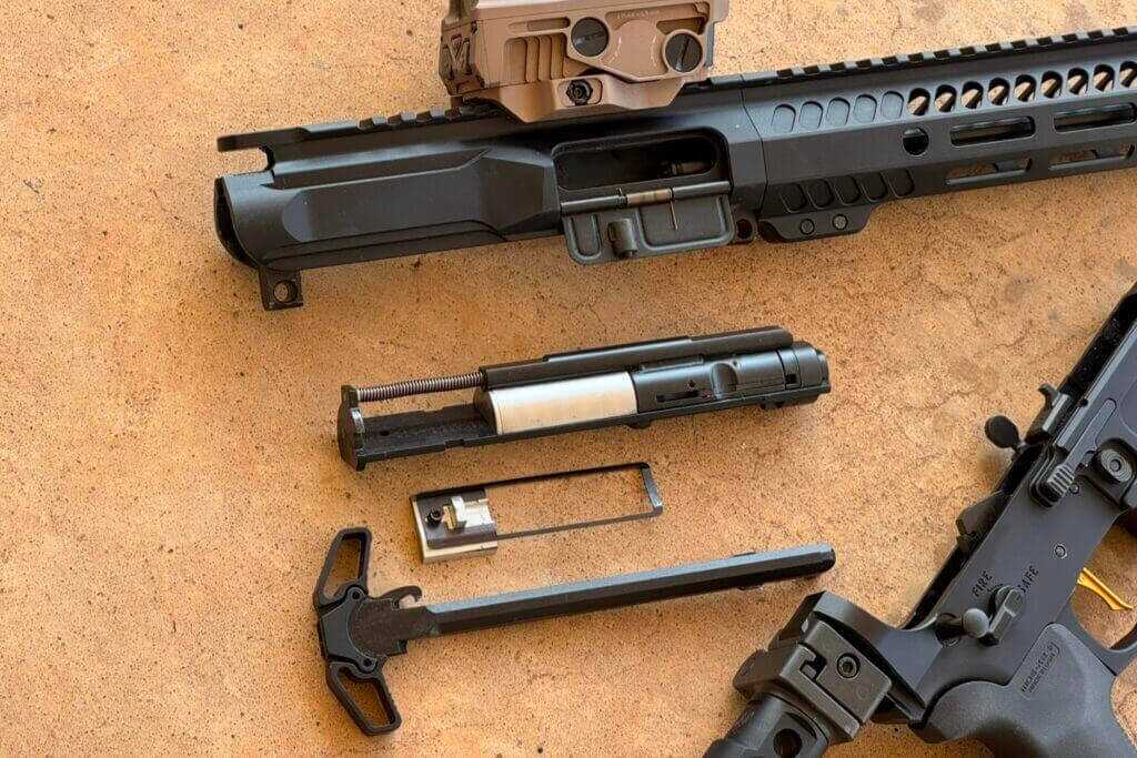 BoreBuddy adjustable bolt weight and trip kit for AR22