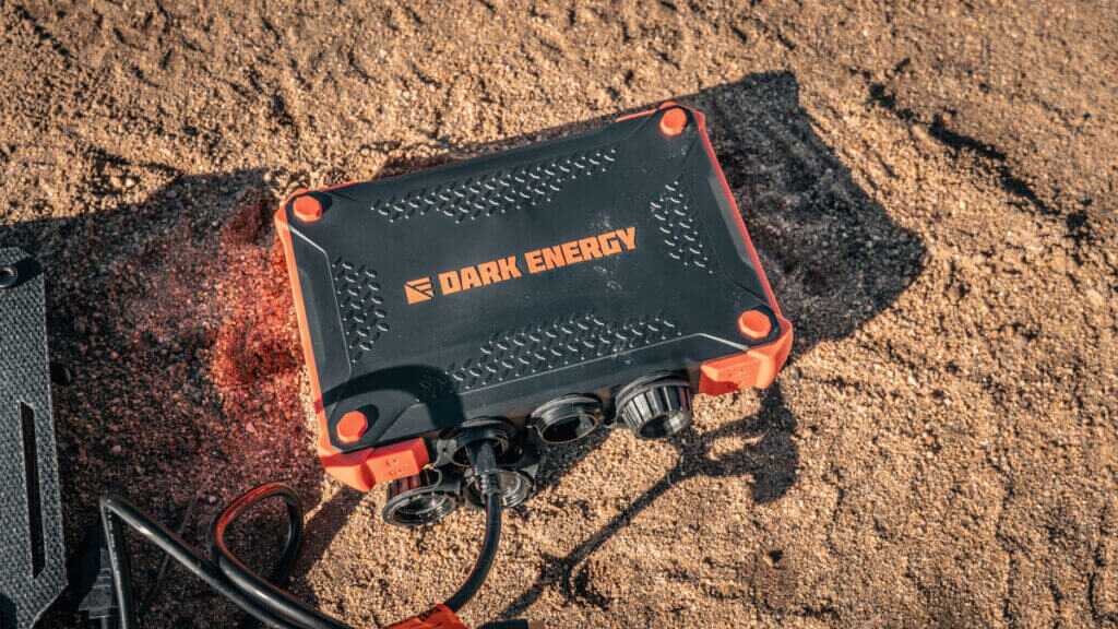 Dark Energy Poseidon XL sealed port covers and rugged waterproof housing built for harsh hunting conditions