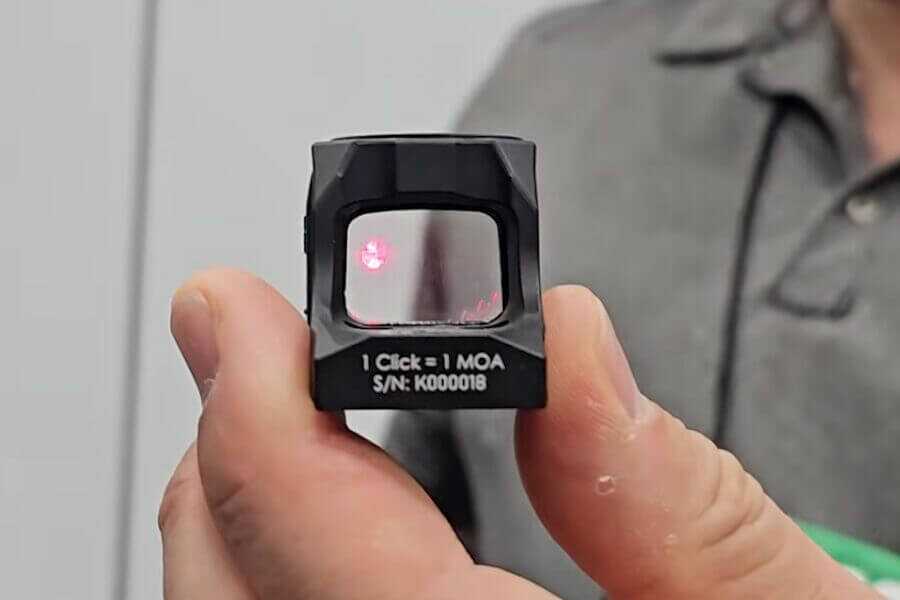 The FN Pureview is the first ever holographic red dot.