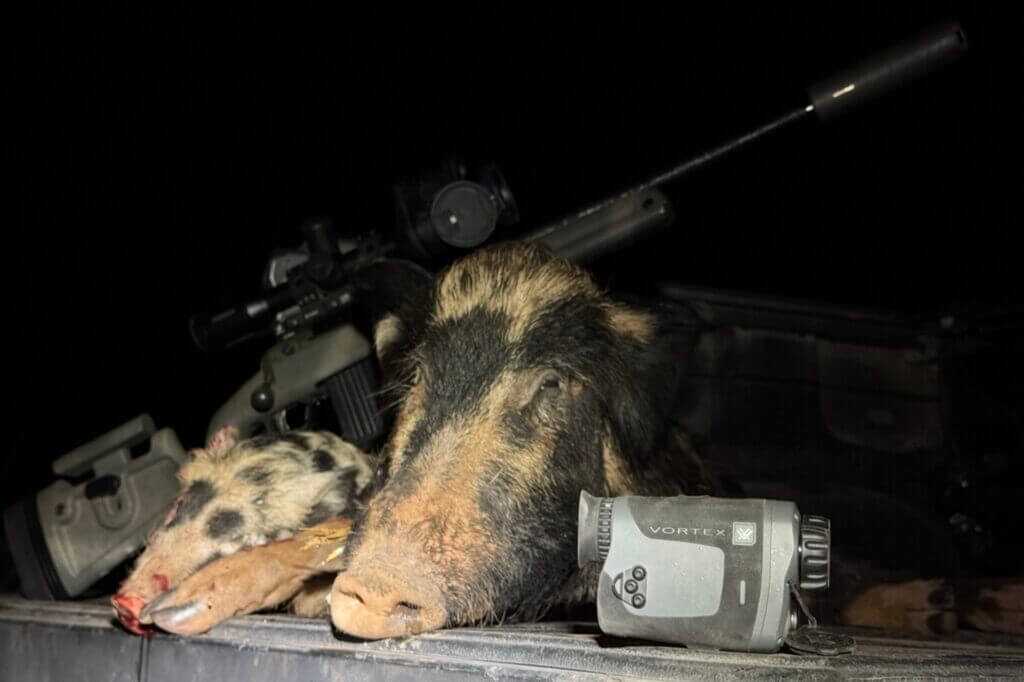 Vortex Veil 400 thermal monocular after months of field testing showing the rugged housing and hunting-ready condition