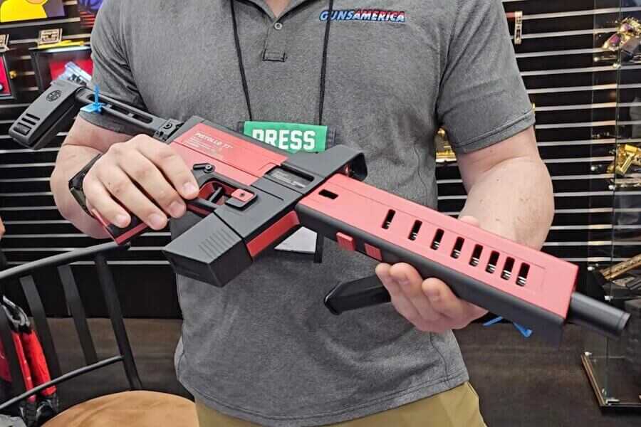 Pistollo 77° in the hands at NRA 2026.