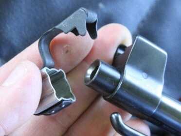 The unissued gun actually came with a muzzle cap to protect the crown.