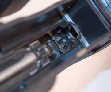 With most rifles, the barrel extension is difficult to reach and clean. With the ARX100, just remove the whole barrel.