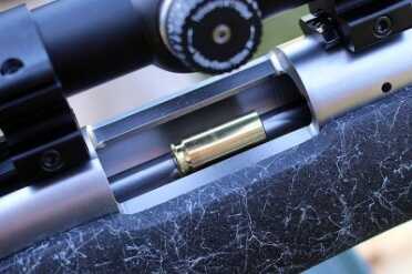 After firing, the case slides back, but doesn't eject.