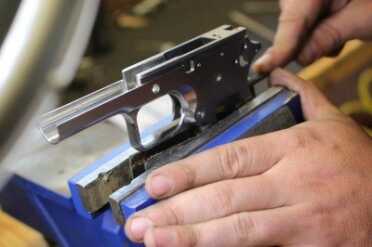 Almost all the work is done with files and sandpaper. 