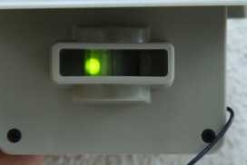 My only issue with these is that they blink green in the front when they detect an intruder. No thanks!