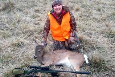 Odds are the doe never heard that shot.