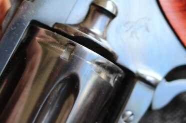 The Python bears the Colt stamp. 