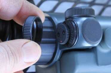 Windage and elevation on the Yukon are just like on a normal scope. 