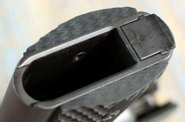 I'd prefer a bit more bevel to the mag-well, too. Why didn't Browning think of that?