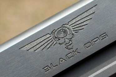 Rather than appealing to law enforcement, some of the new Para iconography seems to aim for gamers.