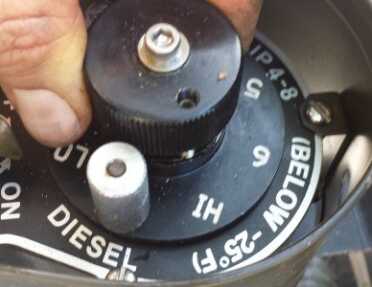 To light the stove you put it on Hi for 5-10 minutes, then back it down to 5.