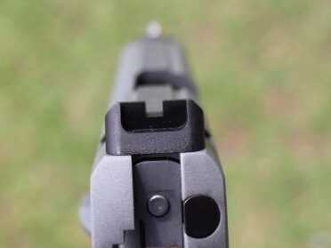 Rear sight. 
