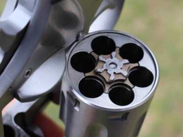 The ejector picks up cases nicely. We didn't have any slip through. 