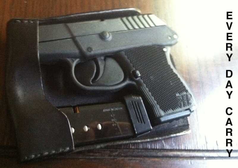 My choice for those hot summer days. The bad part is that it makes me look like I'm carrying two phones. 