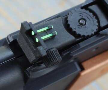 Some aspects of the Blaze-47 build are more functional than the AK equivalent. The sights, for example, are super bright.