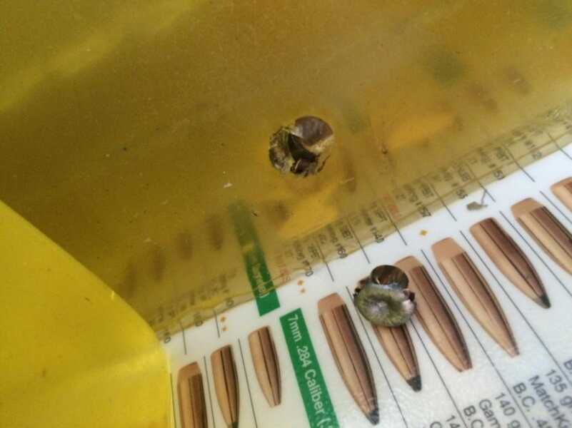 Average penetration was one block length (16") give or take. 