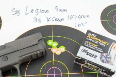 I can't remember the last time I got a 1.02" group from a production gun at 25 yards.