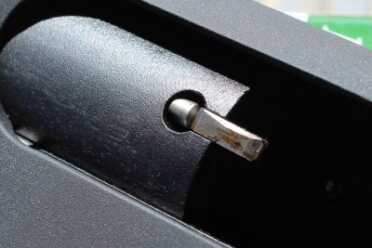 The extractor is easy to access and service.