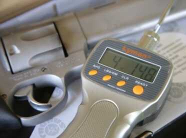 The single action trigger pull is just under 5 lbs, with no drag or takeup. 