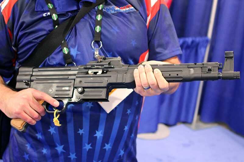 Pistol version for those DIY SBR aficionados. 