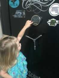 If kids can see it, they will try to get it. Keep your firearms locked and them safe! 