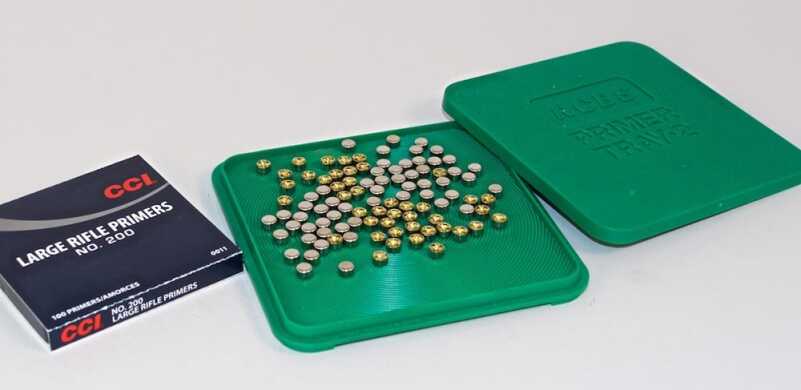 Try to avoid handling primers with hands and fingers - that can interfere with ignition performance later. 