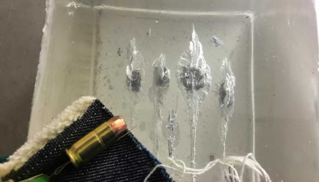 Velocity was surprisingly consistent, which most likely led to the almost identical penetration results. 