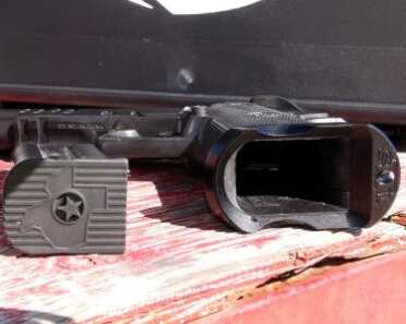 The magwell is almost big enough to accept the state of Texas... oh wait...