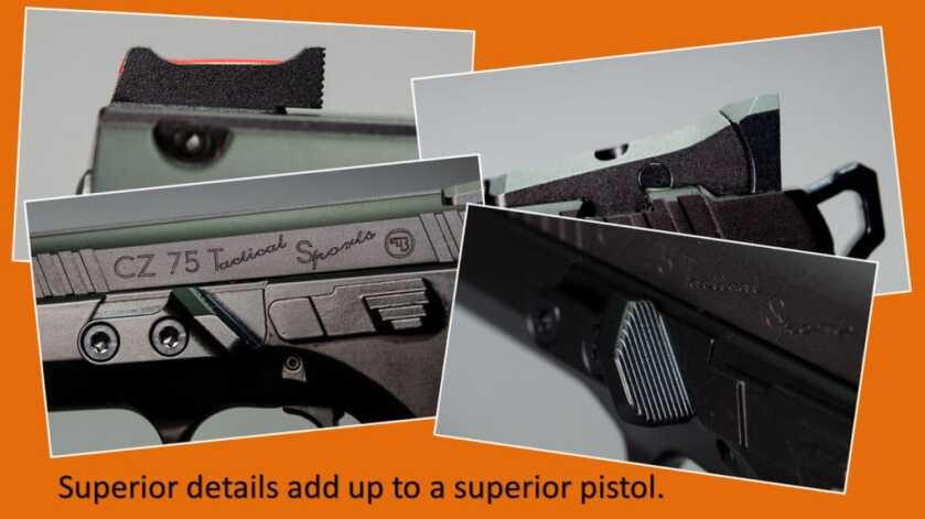 CZ 75 Tactical Sport Orange