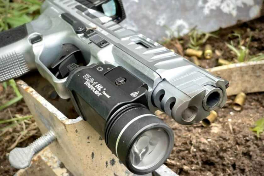 SFx RIVAL-S front Picatinny rail is the perfect host for lights and lasers