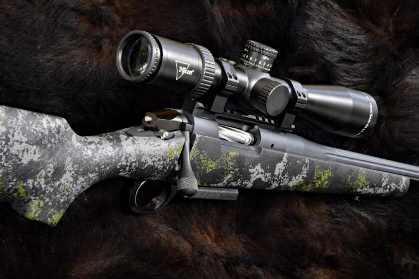 Bergara Canyon rifle, 6.5 Creedmoor, Bergara Premier action, Trijicon Credo HX riflesscope