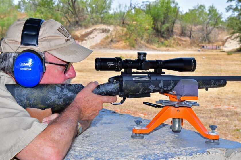 Bergara Canyon rifle, 6.5 Creedmoor, testing at the bench