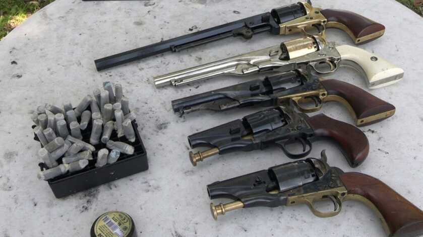 Black powder revolvers