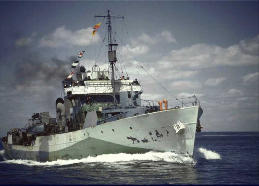 The British Gladiolus-class corvette