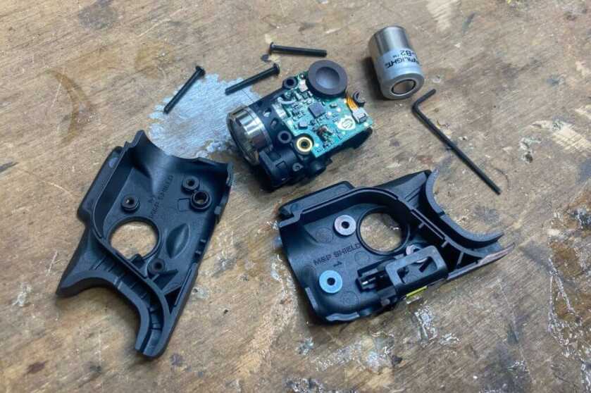 TLR-6 HL disassembled