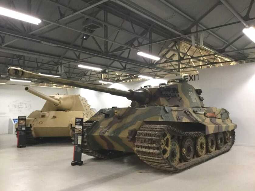 Tiger II Königstiger heavy tank at Bovington, massive armor and reliability issues