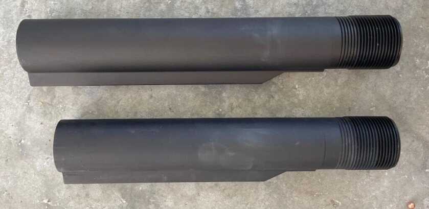 BCM Recoil Mitigation buffer tube vs a mil-spec buffer tube